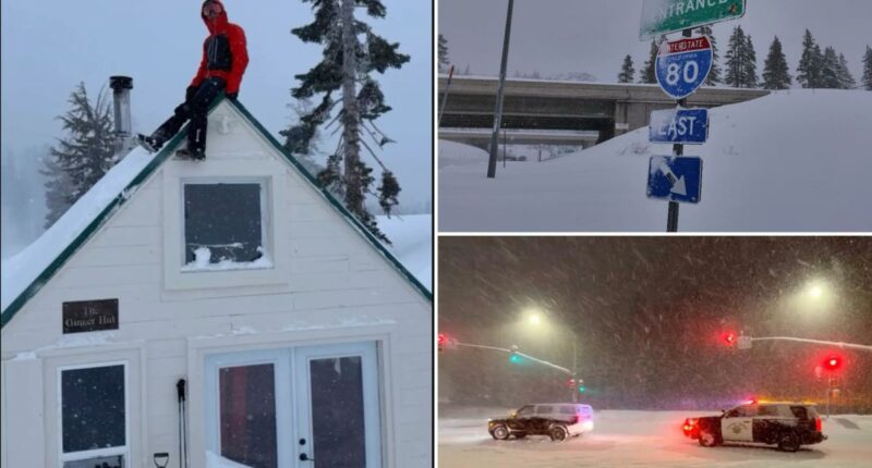 First photo from site of deadly Lake Tahoe avalanche â as rescuer speaks out from snowed in huts